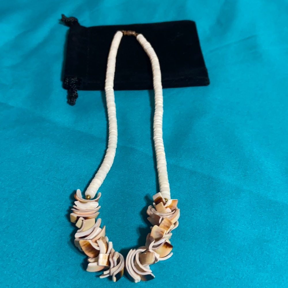 Beautiful shell necklace.